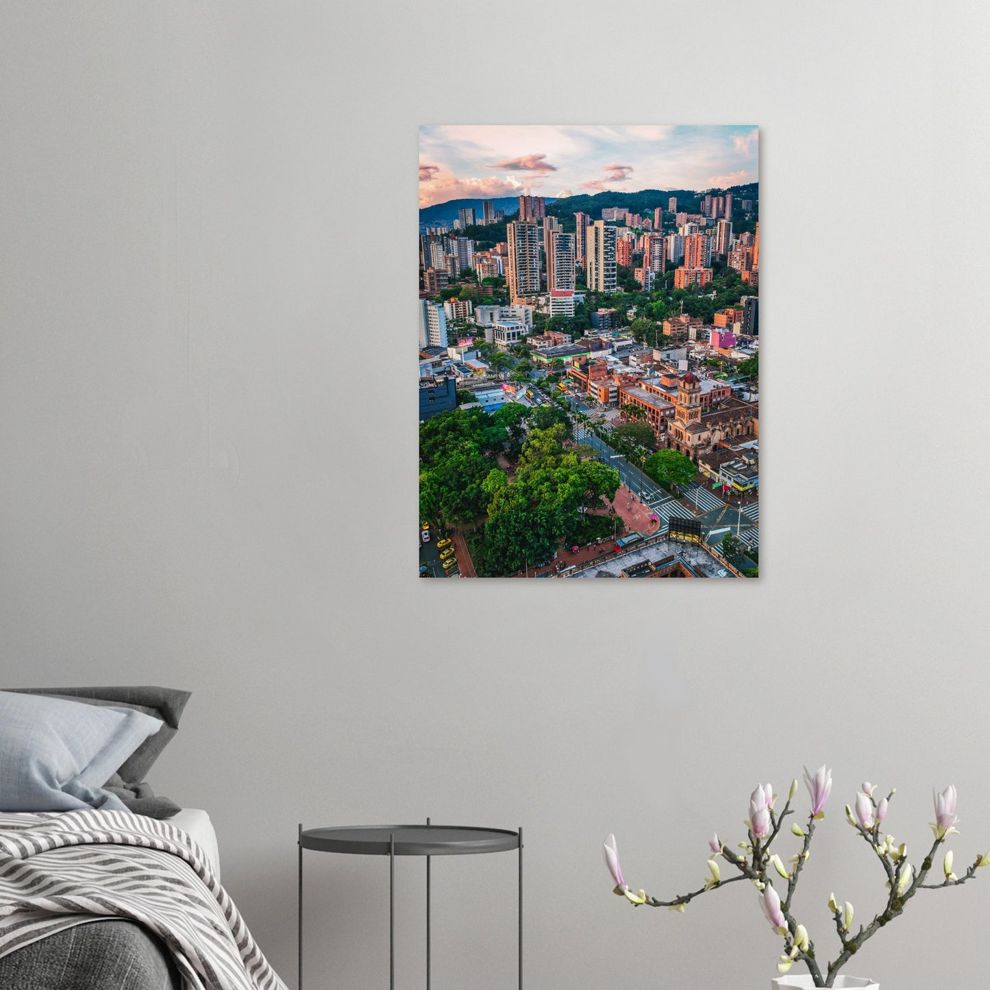 Medellin Parque de El Poblado Poster