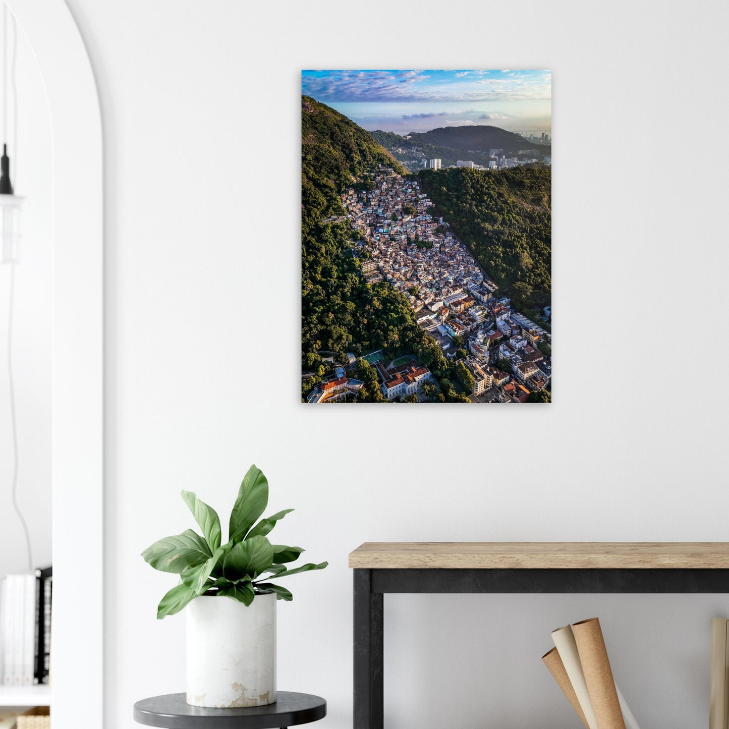 Rio Favela Santa Marta Poster