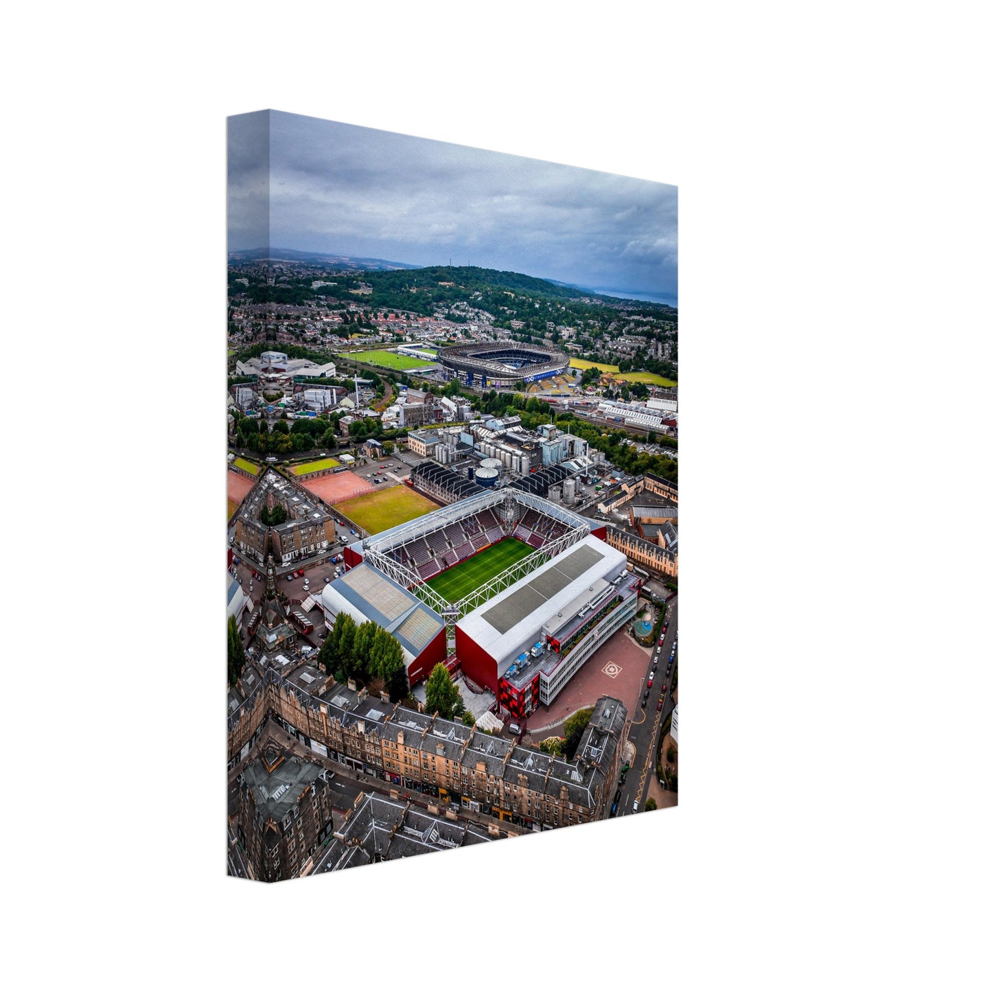 Tynecastle Park, Heart of Midlothian F.C. Stadium Canvas