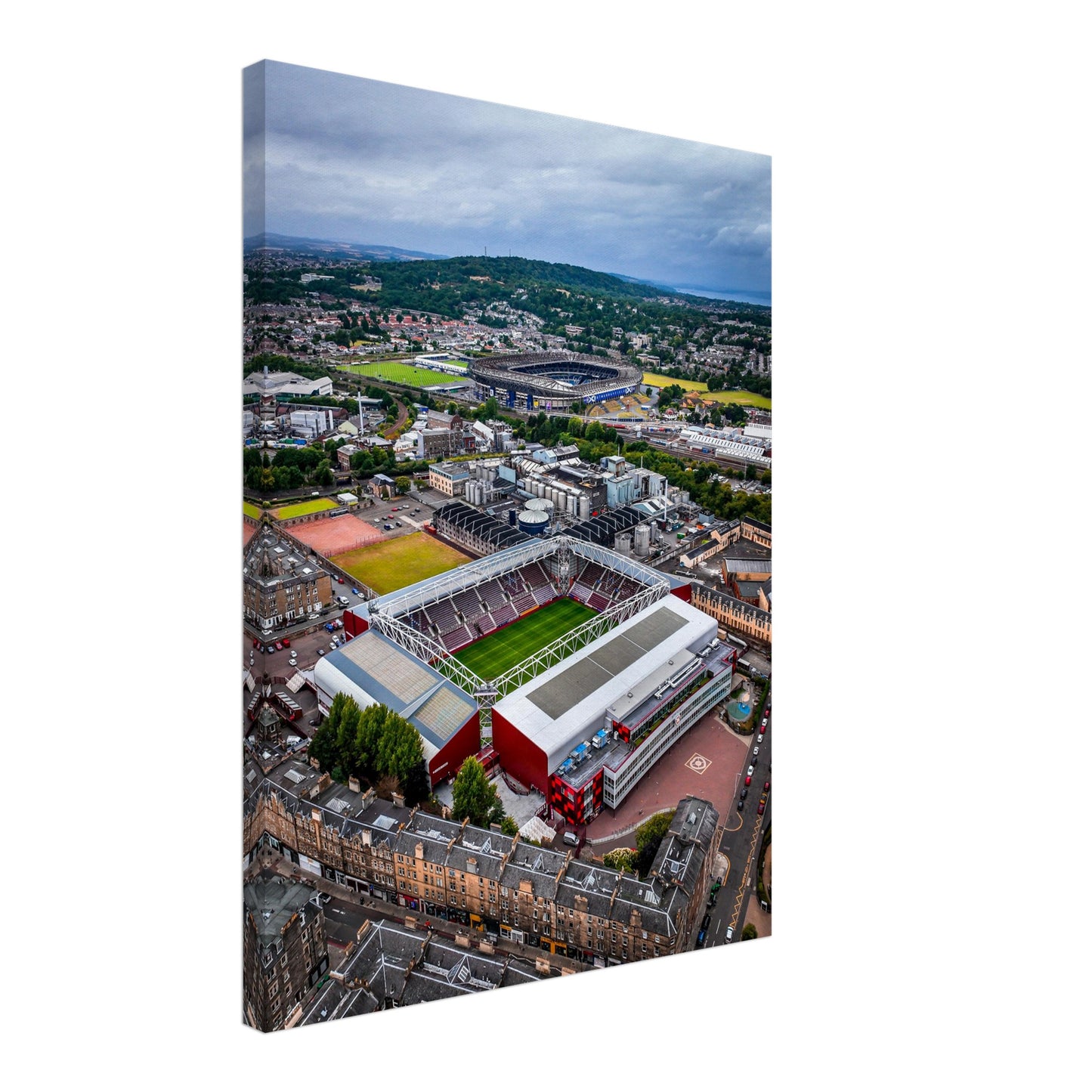 Tynecastle Park, Heart of Midlothian F.C. Stadium Canvas