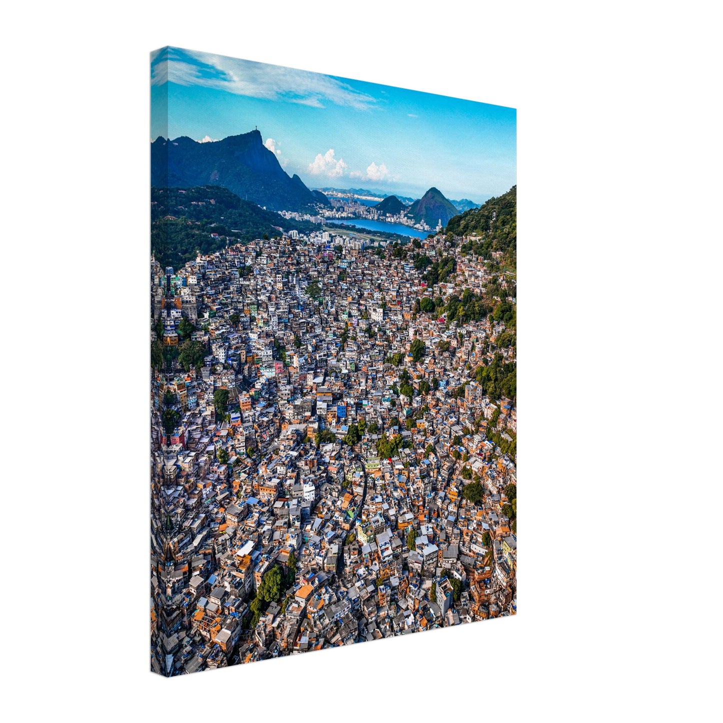 Rio de Janeiro Rocinha Favela Canvas