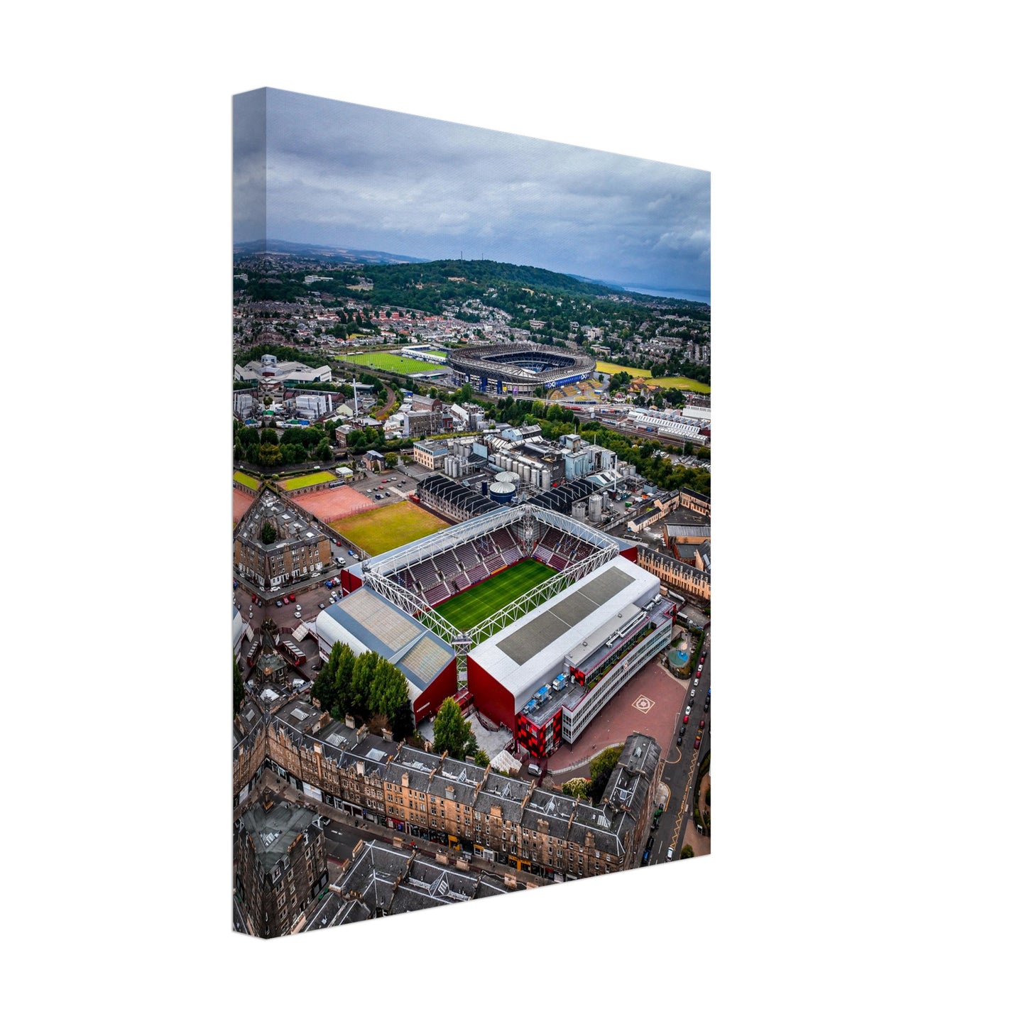 Tynecastle Park, Heart of Midlothian F.C. Stadium Canvas