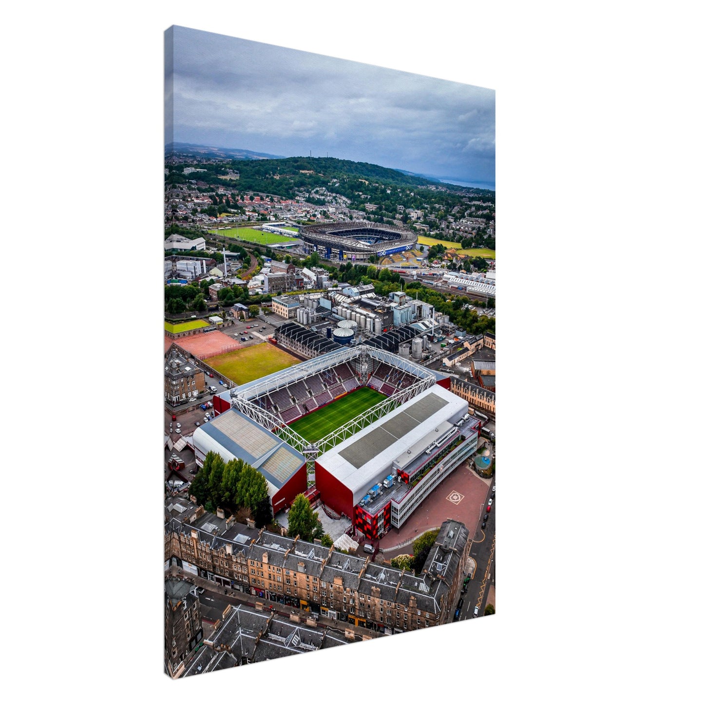 Tynecastle Park, Heart of Midlothian F.C. Stadium Canvas