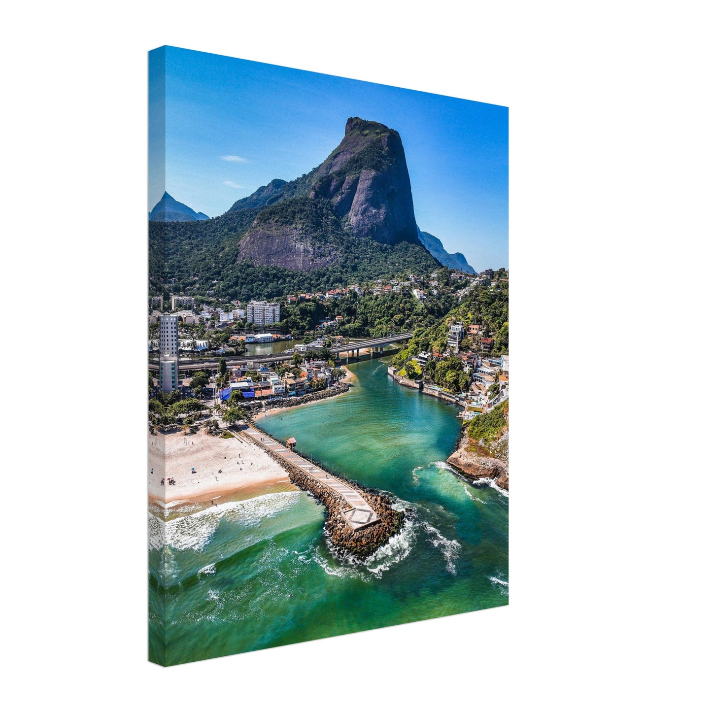 Rio de Janeiro Quebramar, Barra da Tijuca Canvas