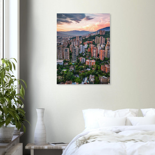 Medellin Sunset Vibez Poster