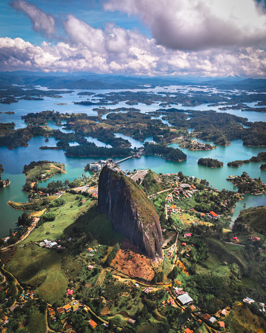 Medellin Piedra del Peñol Poster