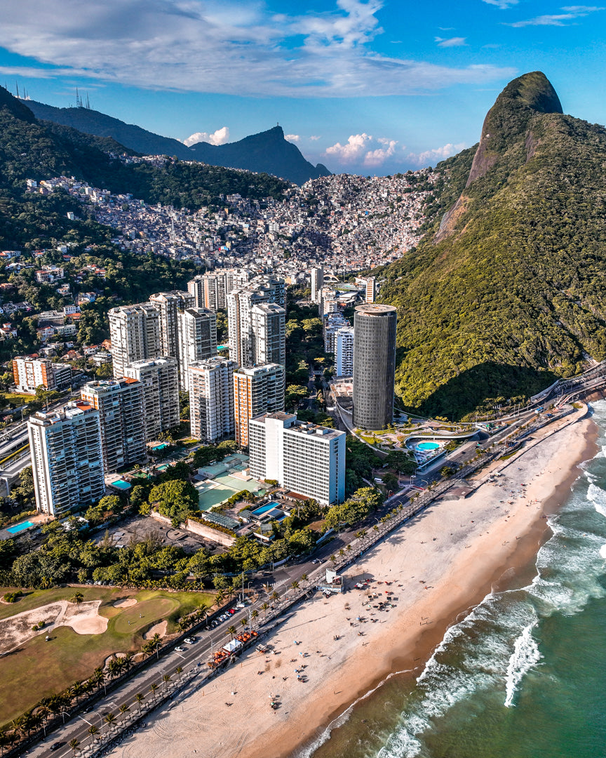 Rio de Janeiro Praia da Gávea Poster