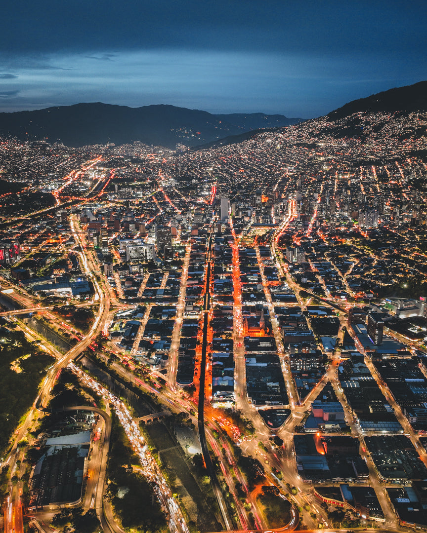 Glowing Medellin II Poster