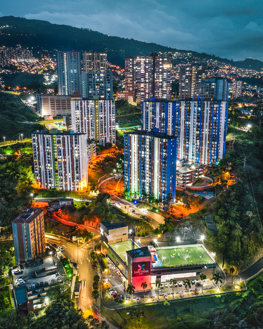 Medellin City Lightz III Poster