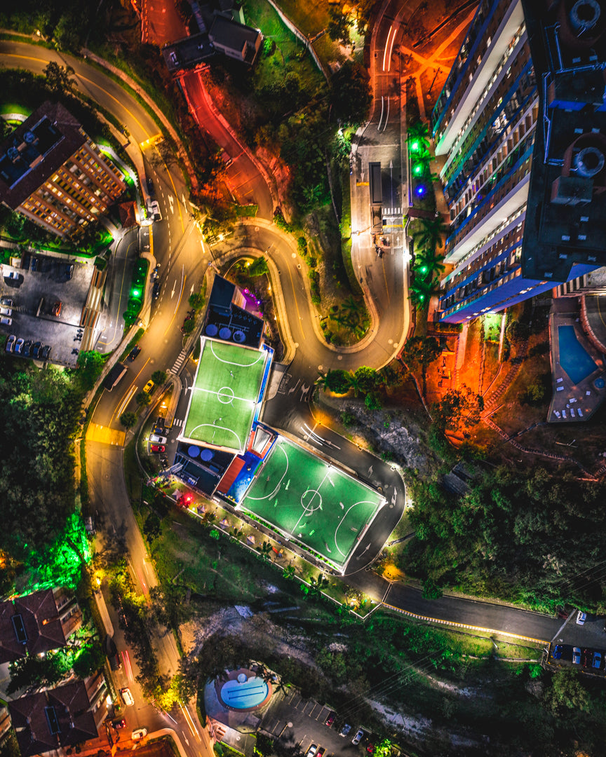 Medellin City Lightz Pitch Poster
