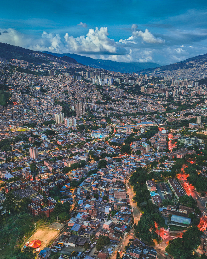 Medellin Comuna 13 II Night Poster