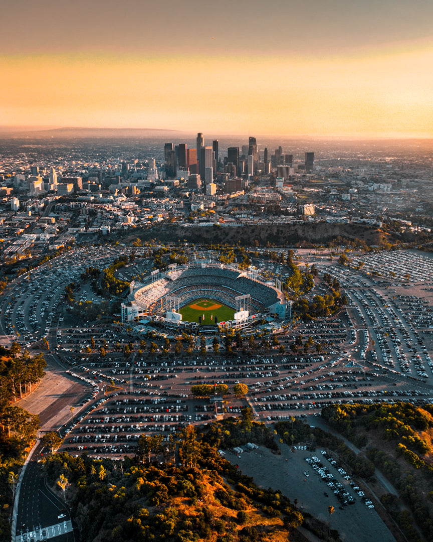 Los Angeles Dodgers III Canvas