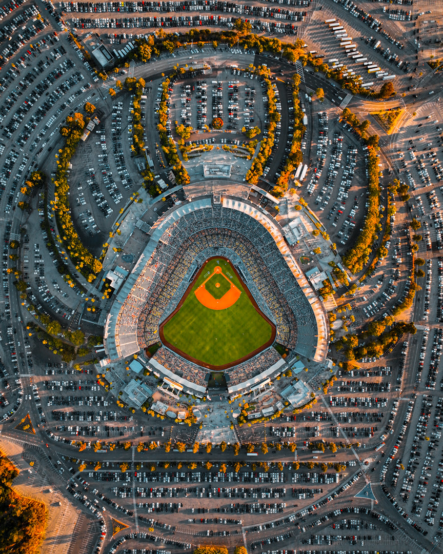 Los Angeles Dodgers II Canvas