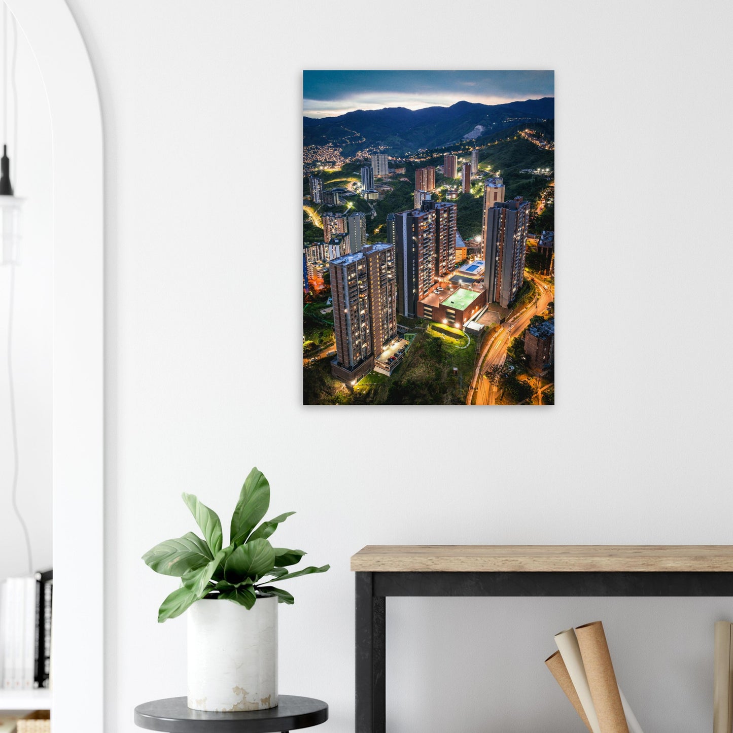 Medellin City Lightz IV Poster