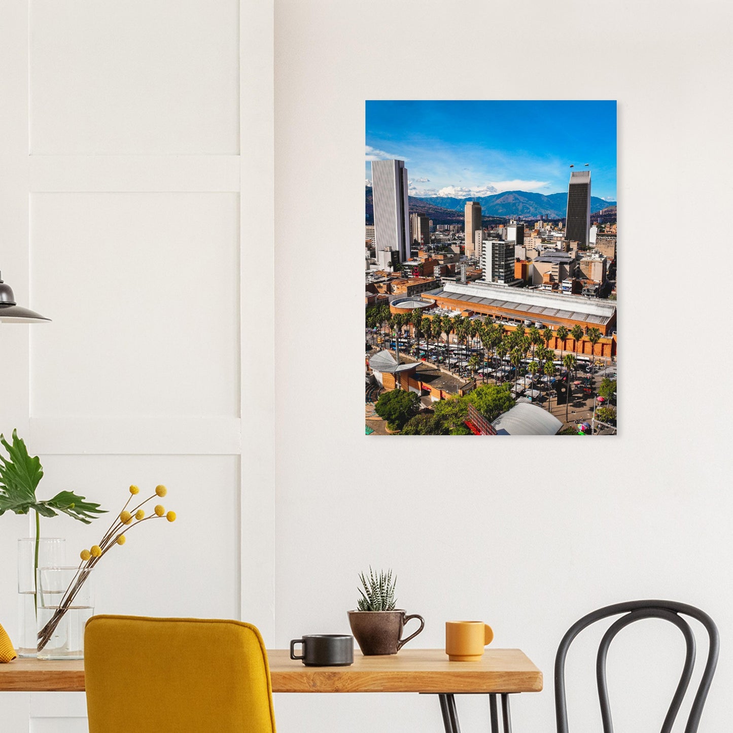 Medellin Palm Trees III Poster
