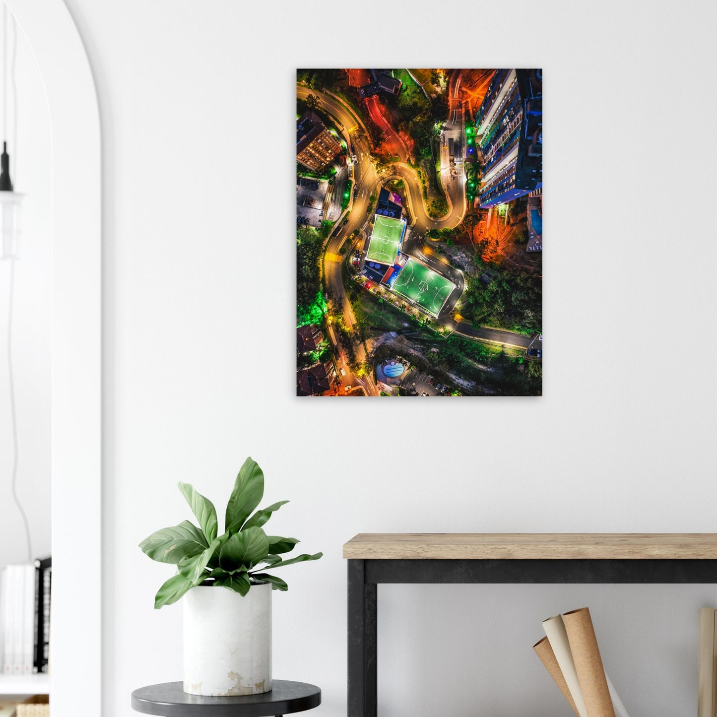 Medellin City Lightz Pitch Poster