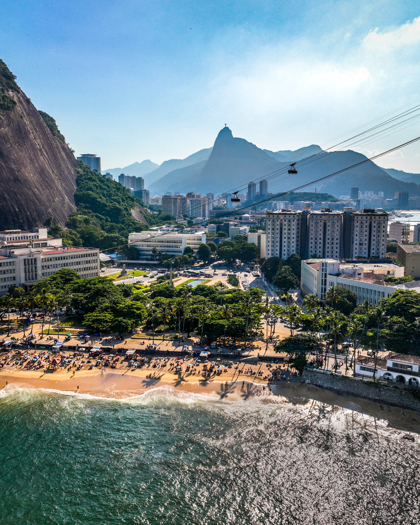 Rio de Janeiro Praia Vermelha Poster