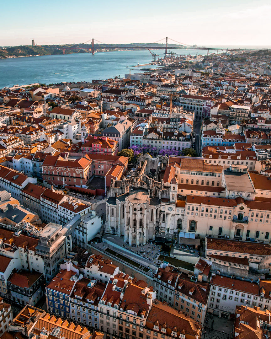 Lisbon Carmo Convent Poster