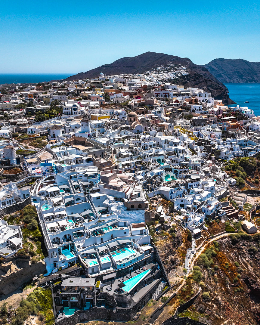 Greece, Santorini, Oia Poster