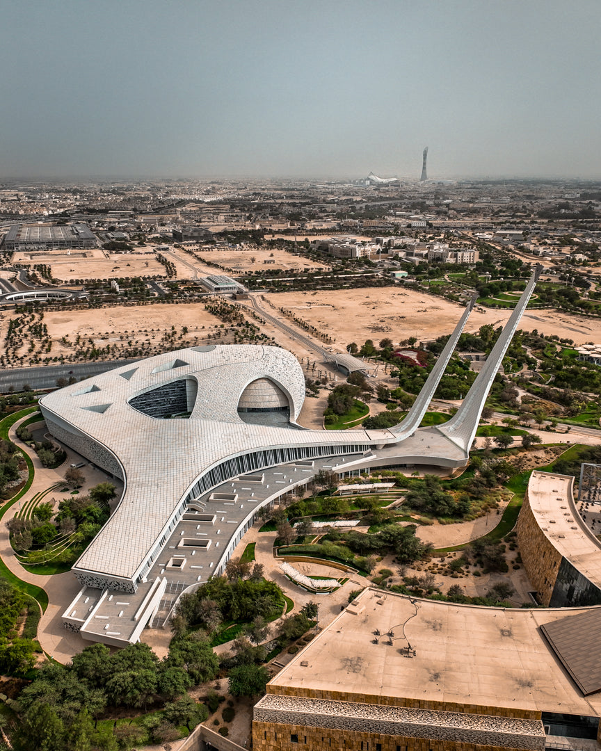 Qatar Education City Mosque Poster