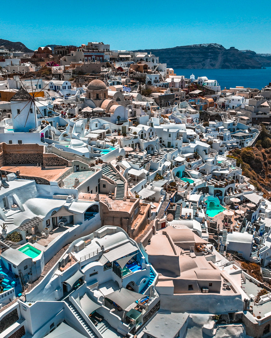 Greece, Santorini, Oia II Poster
