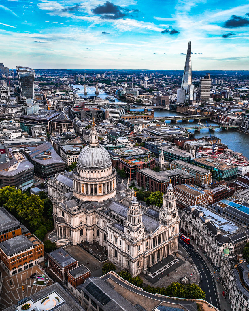 London St. Paul's Cathedral Poster