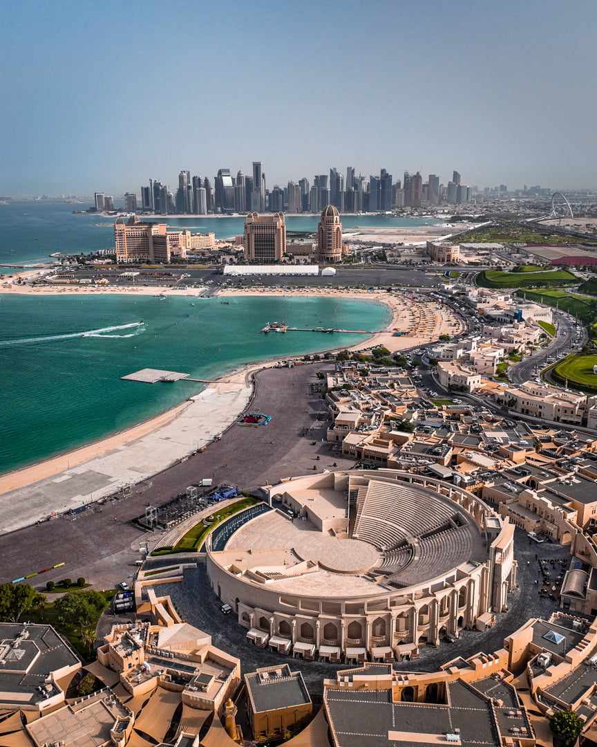 Qatar Cultural Village Canvas
