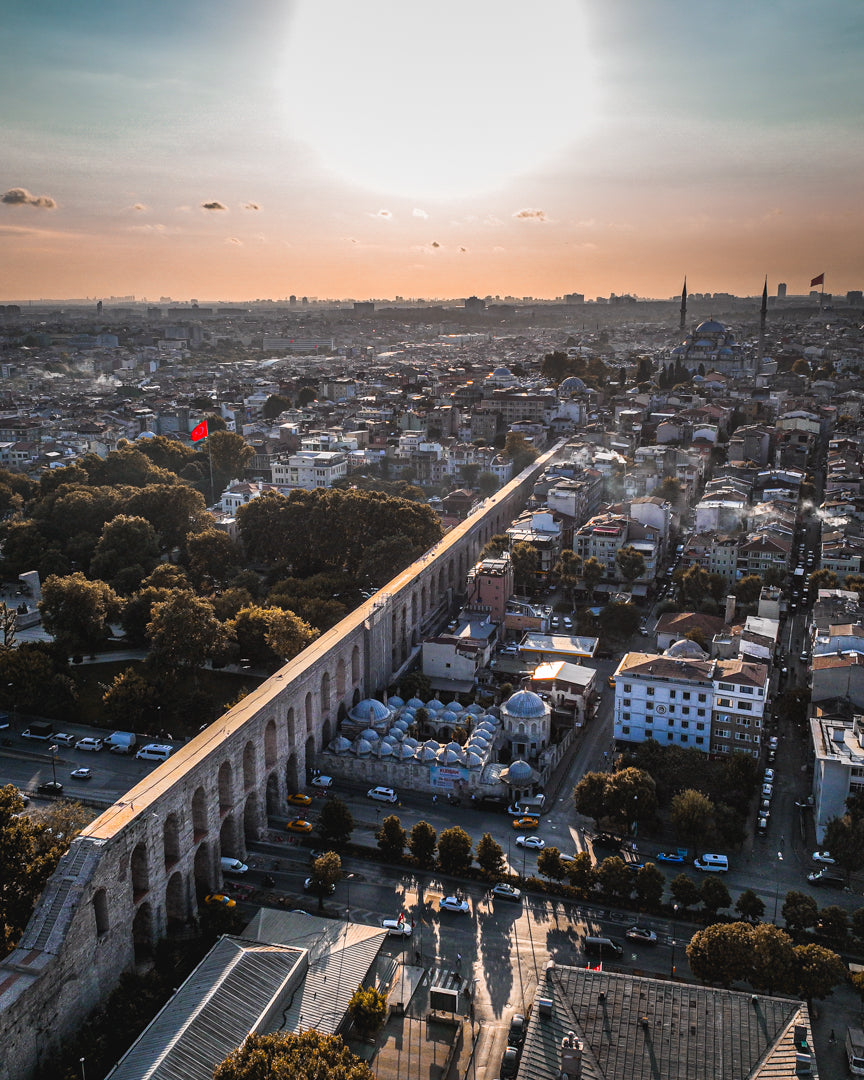 Istanbul Aqueduct of Valens Canvas