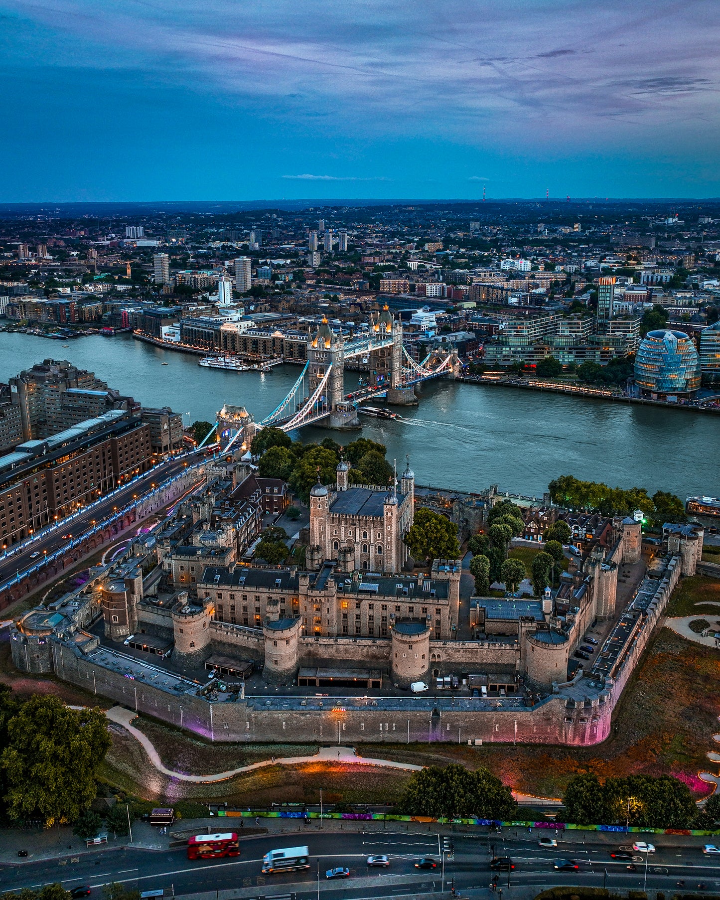 Toile Tour de Londres