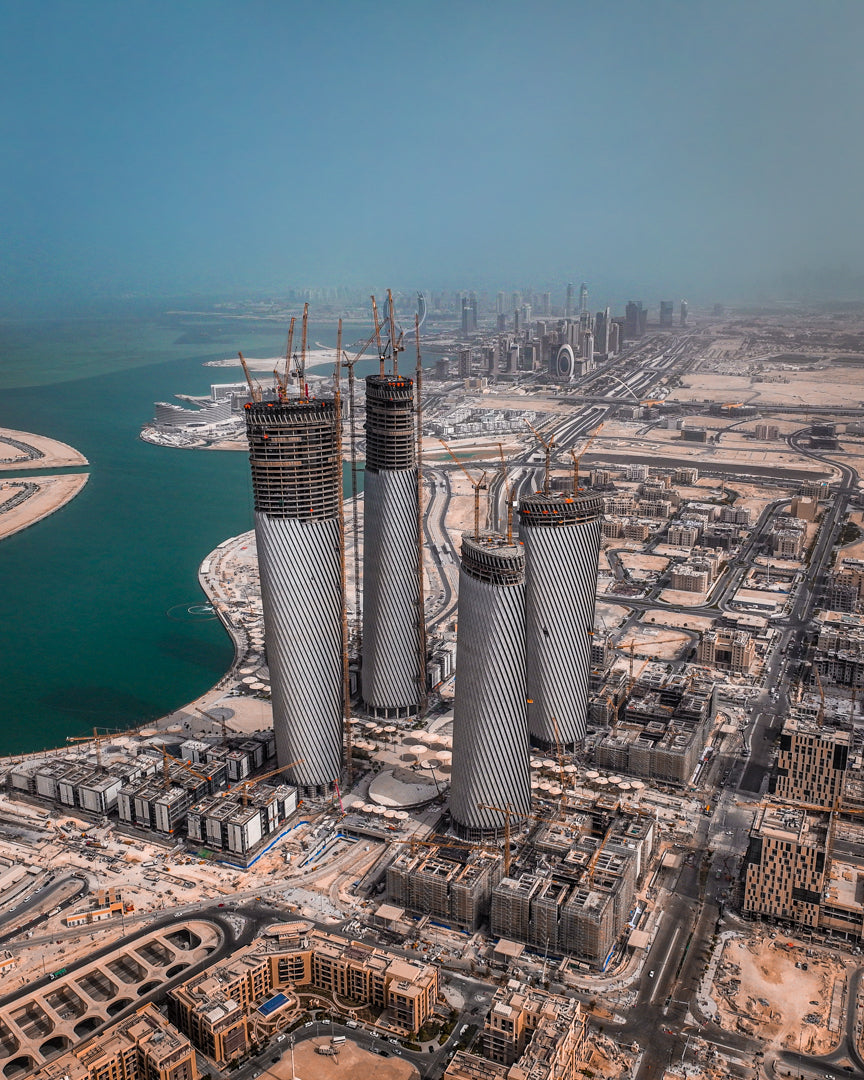 Qatar Lusail Plaza Tower 1 Canvas