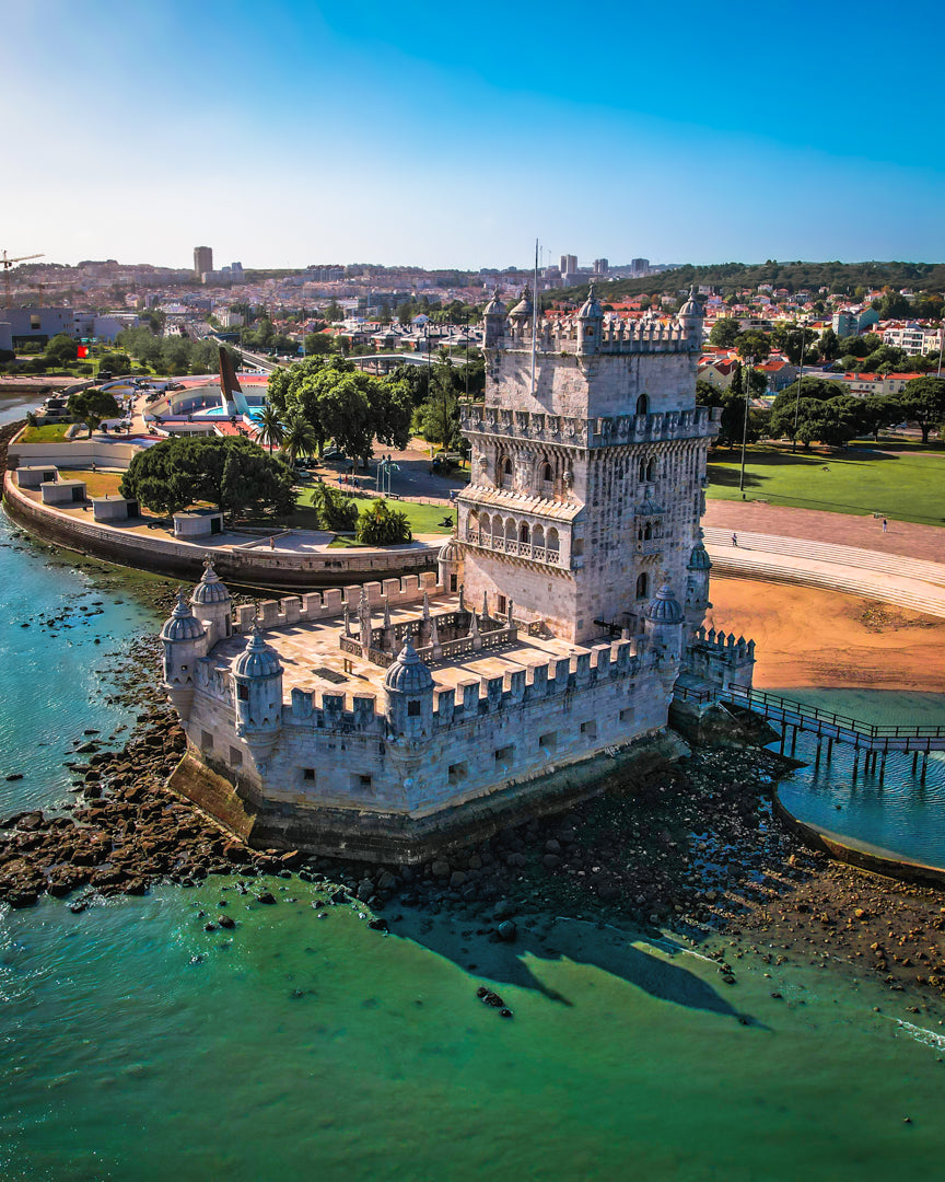 Lisbon Torre de Belém Paper Poster
