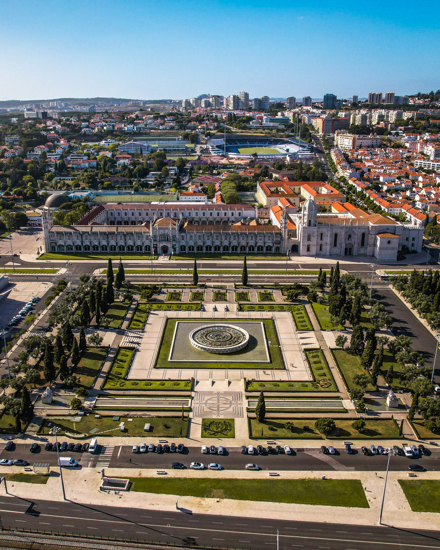 Lisbon Praça do Império Garden Poster