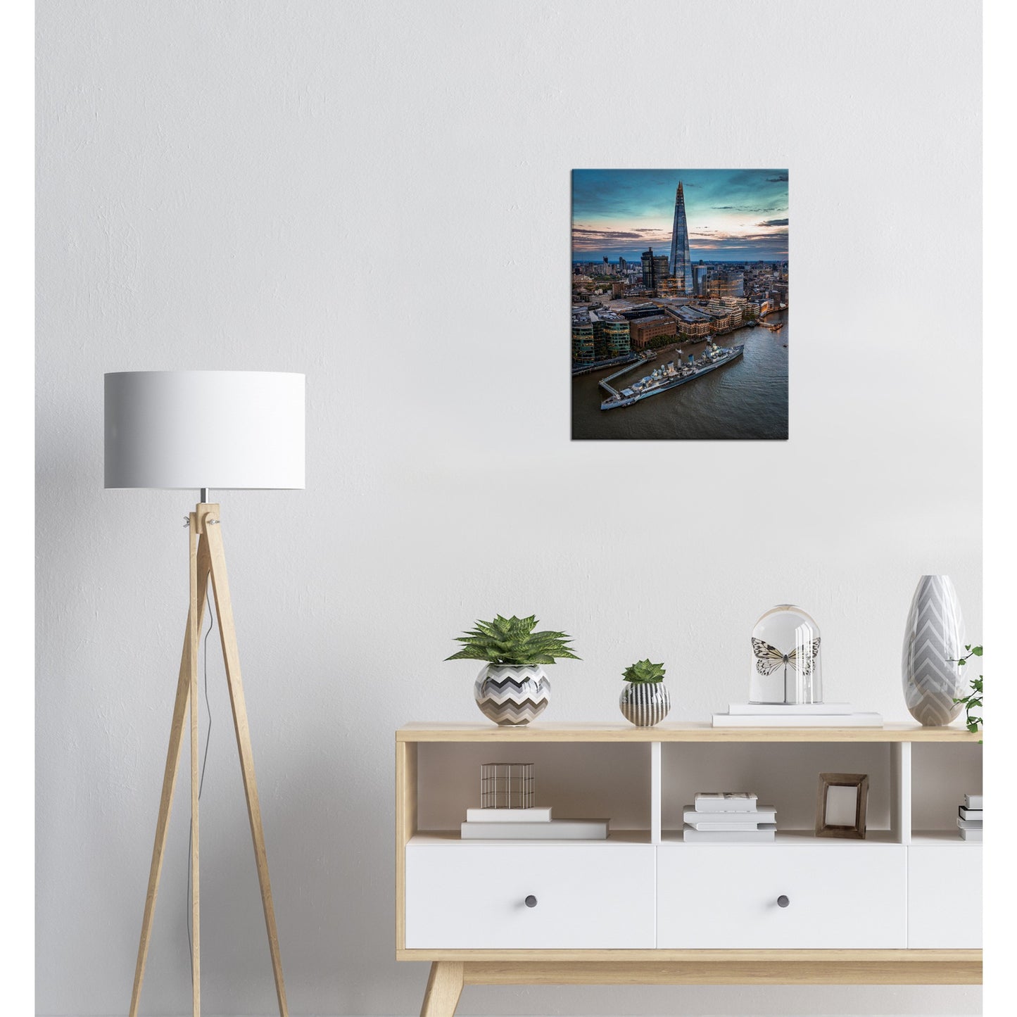 London Battleship Canvas