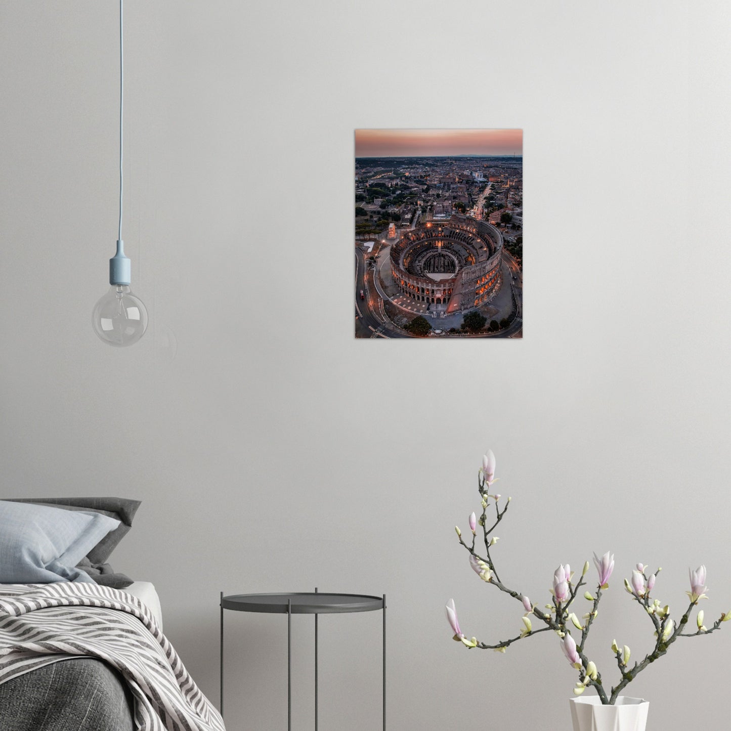 Rome Colosseo Twilight Poster