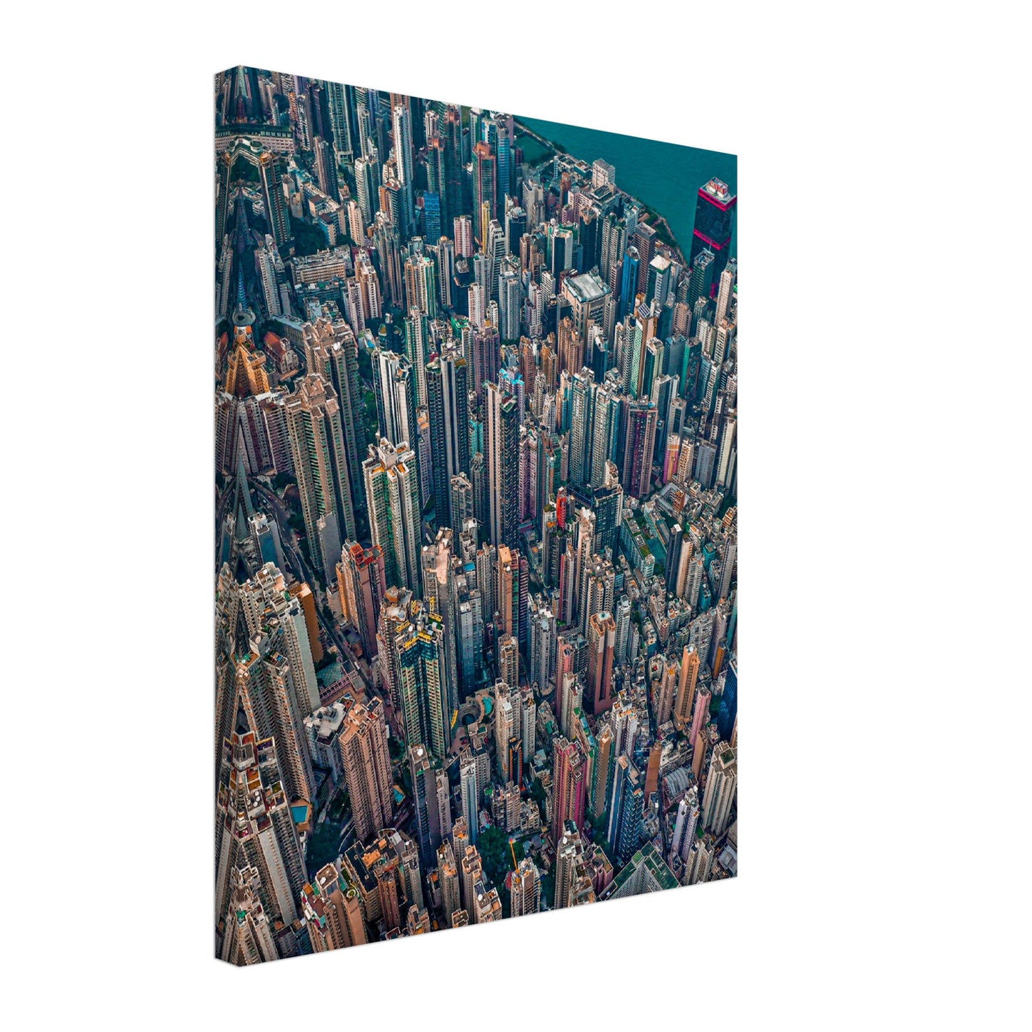 Hong Kong Skyscrapers Canvas