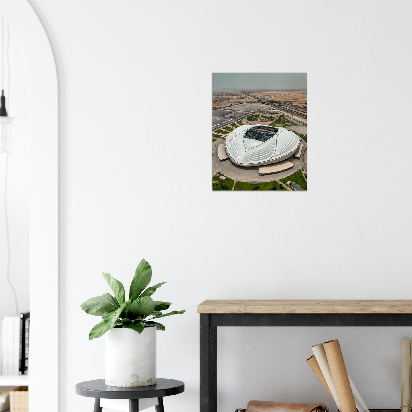 Qatar Al Janoub Stadium Poster