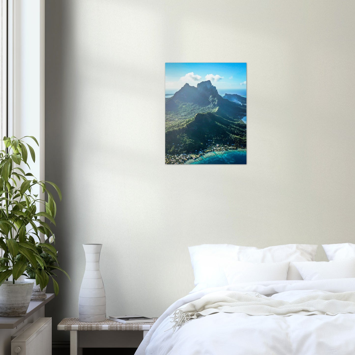 Bora Bora Mountain Poster