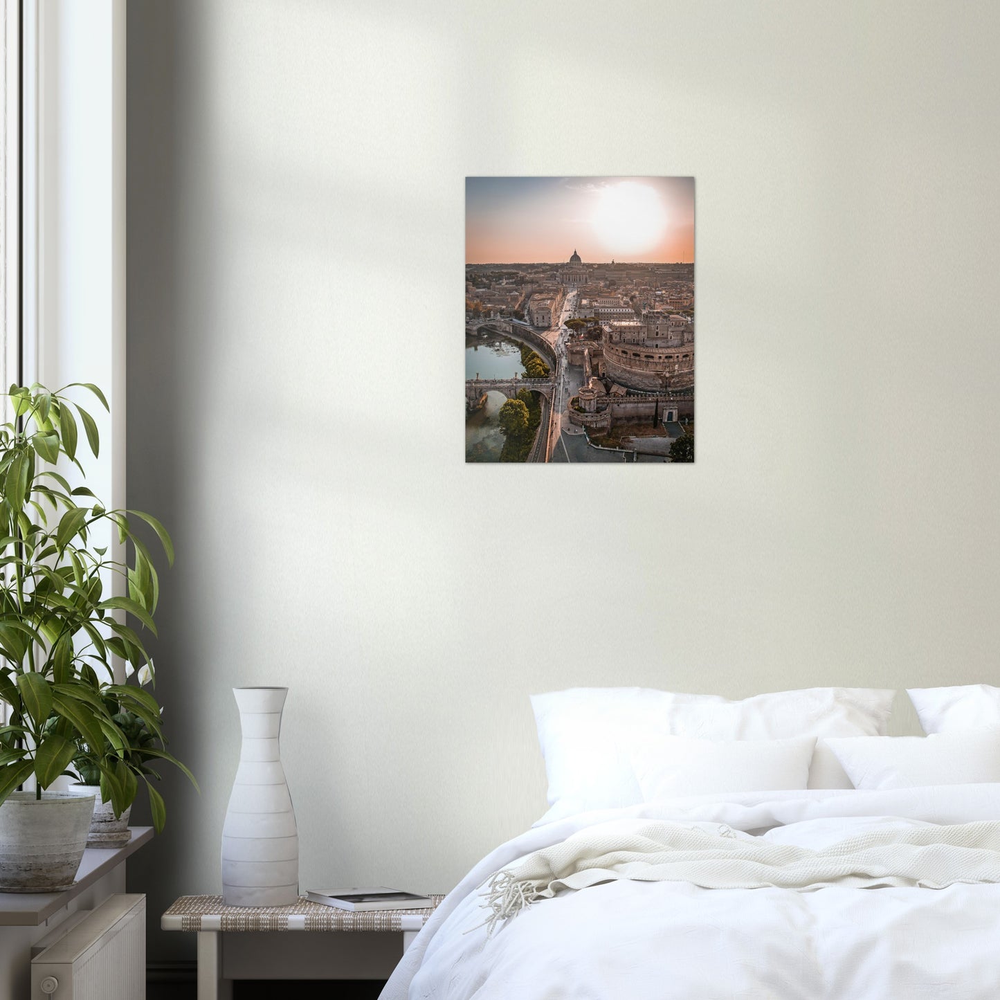 Rome Vatican Sunset Poster