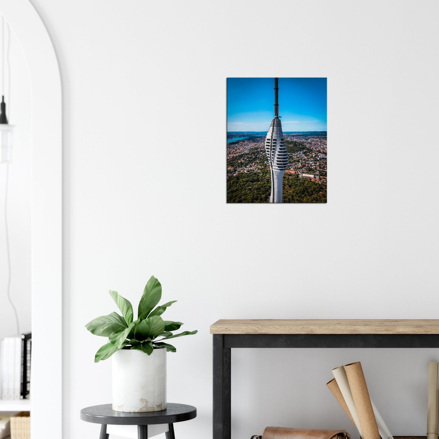 Istanbul Çamlıca Tower II Canvas