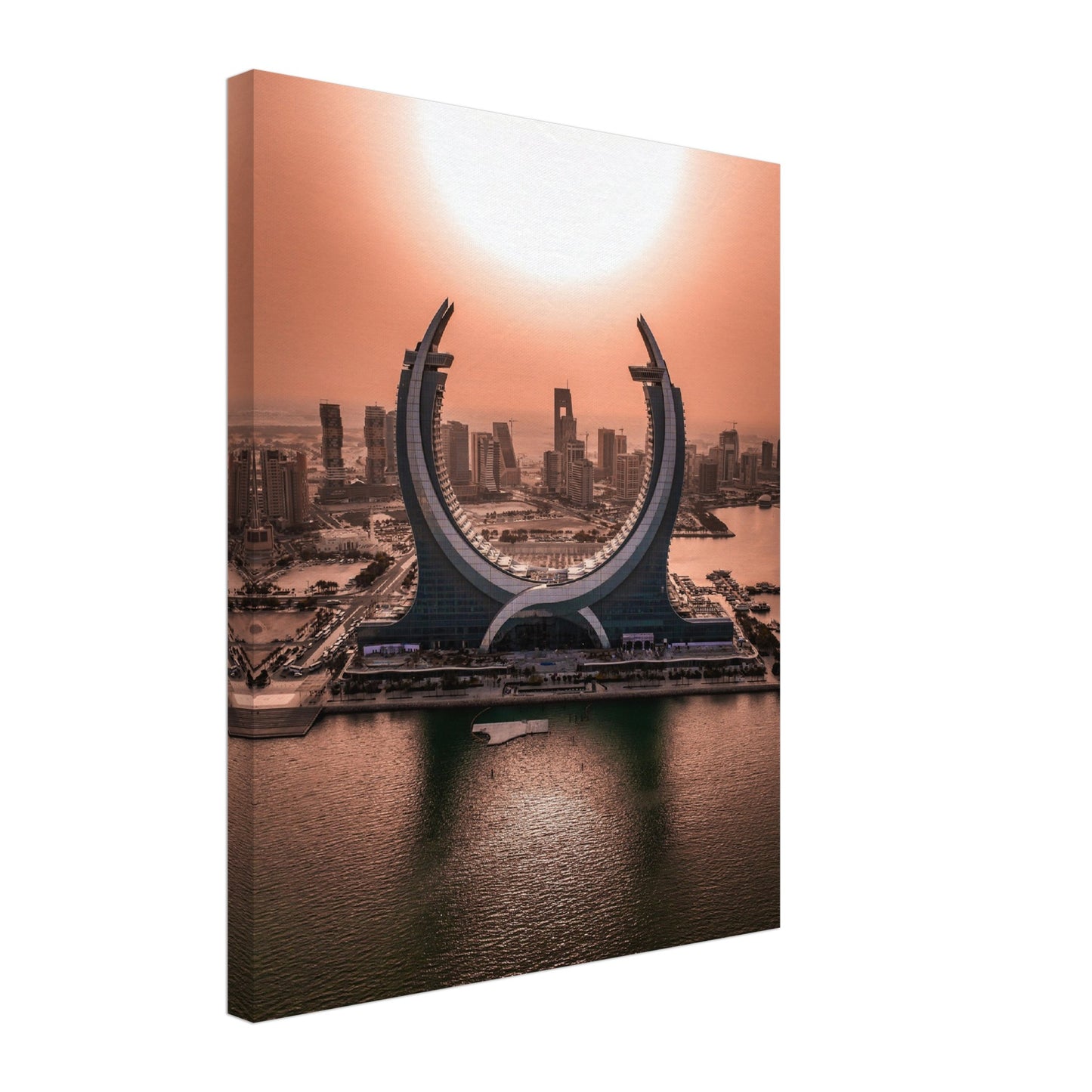 Qatar Katara Towers II Canvas