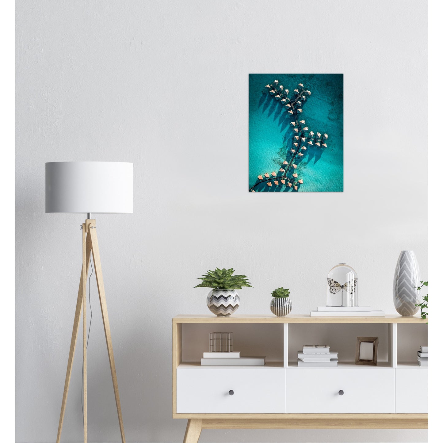 Bora Bora Birdview II Poster
