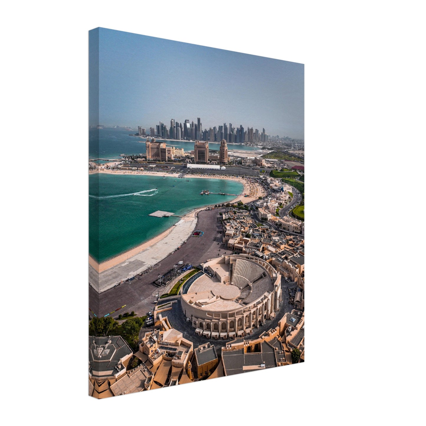 Qatar Cultural Village Canvas