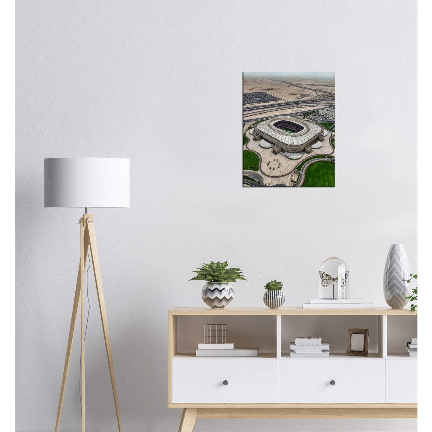 Qatar Ahmad Bin Ali Stadium Canvas
