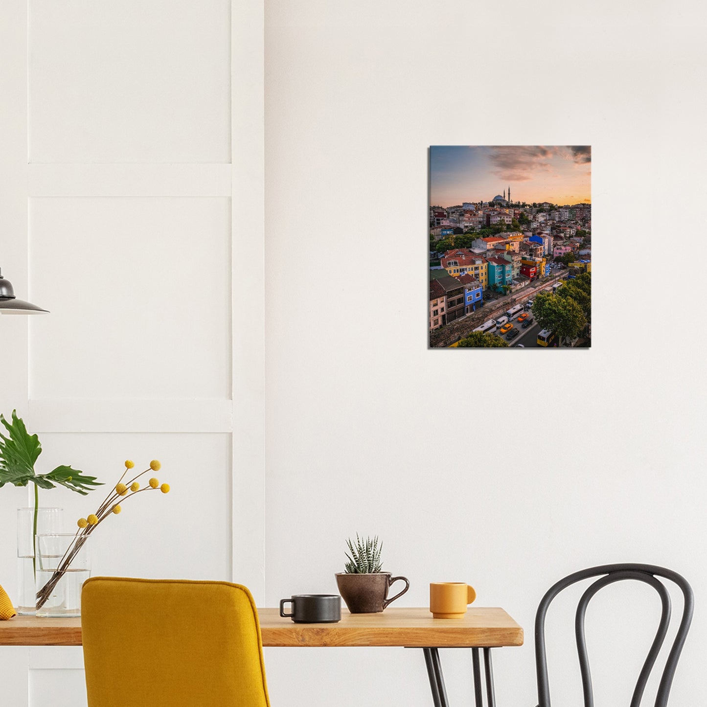 Istanbul Balat Canvas