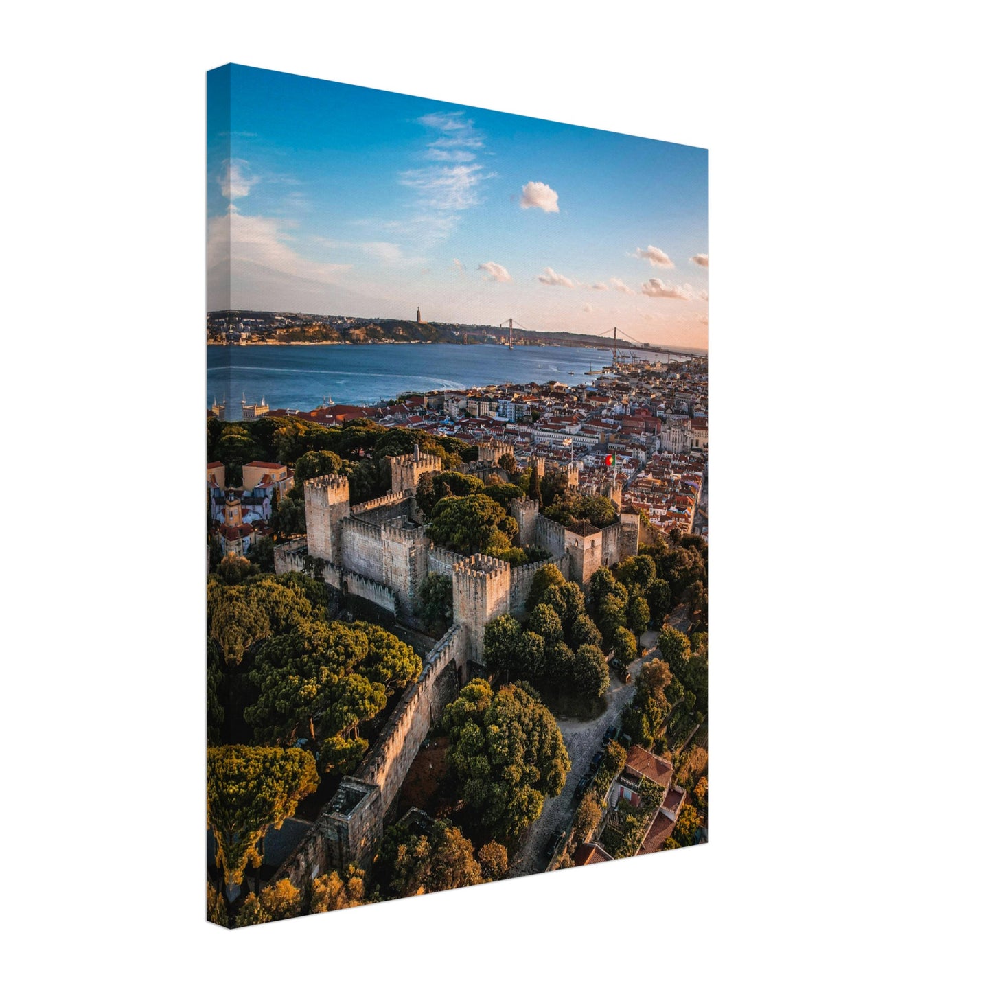 Lisbon Castelo de São Jorge Canvas