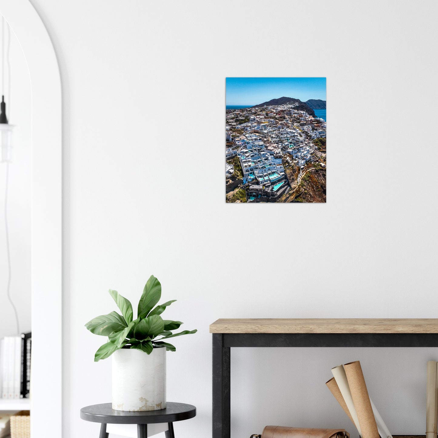 Greece, Santorini, Oia Poster