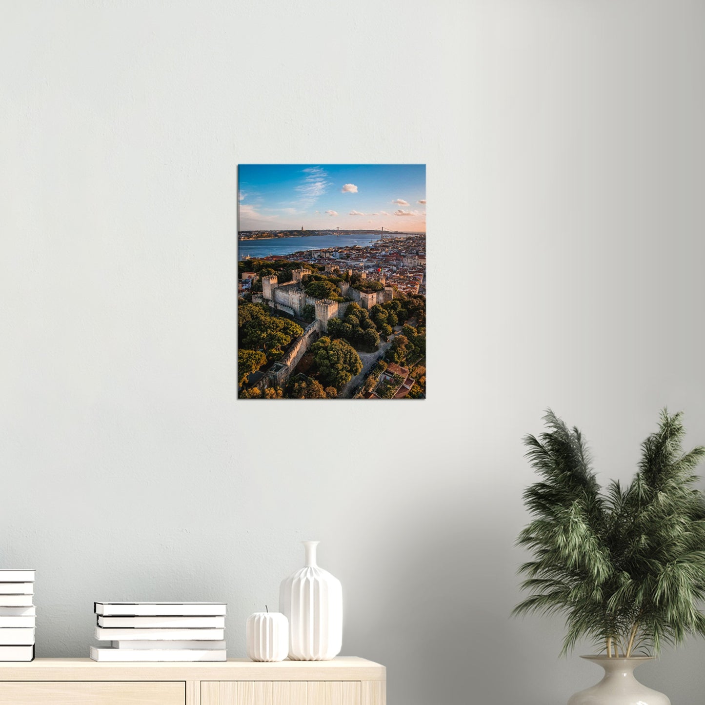 Lisbon Castelo de São Jorge Canvas
