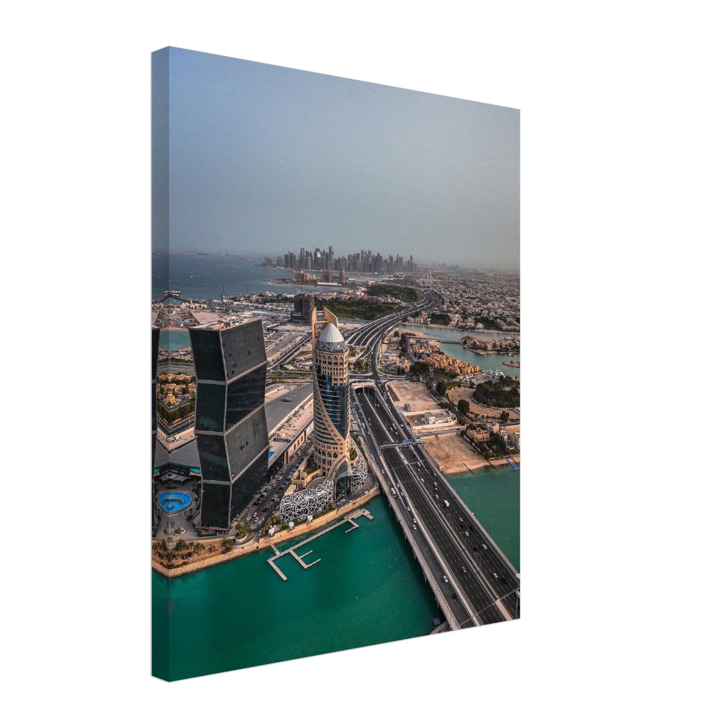 Qatar Road to 2022 Canvas