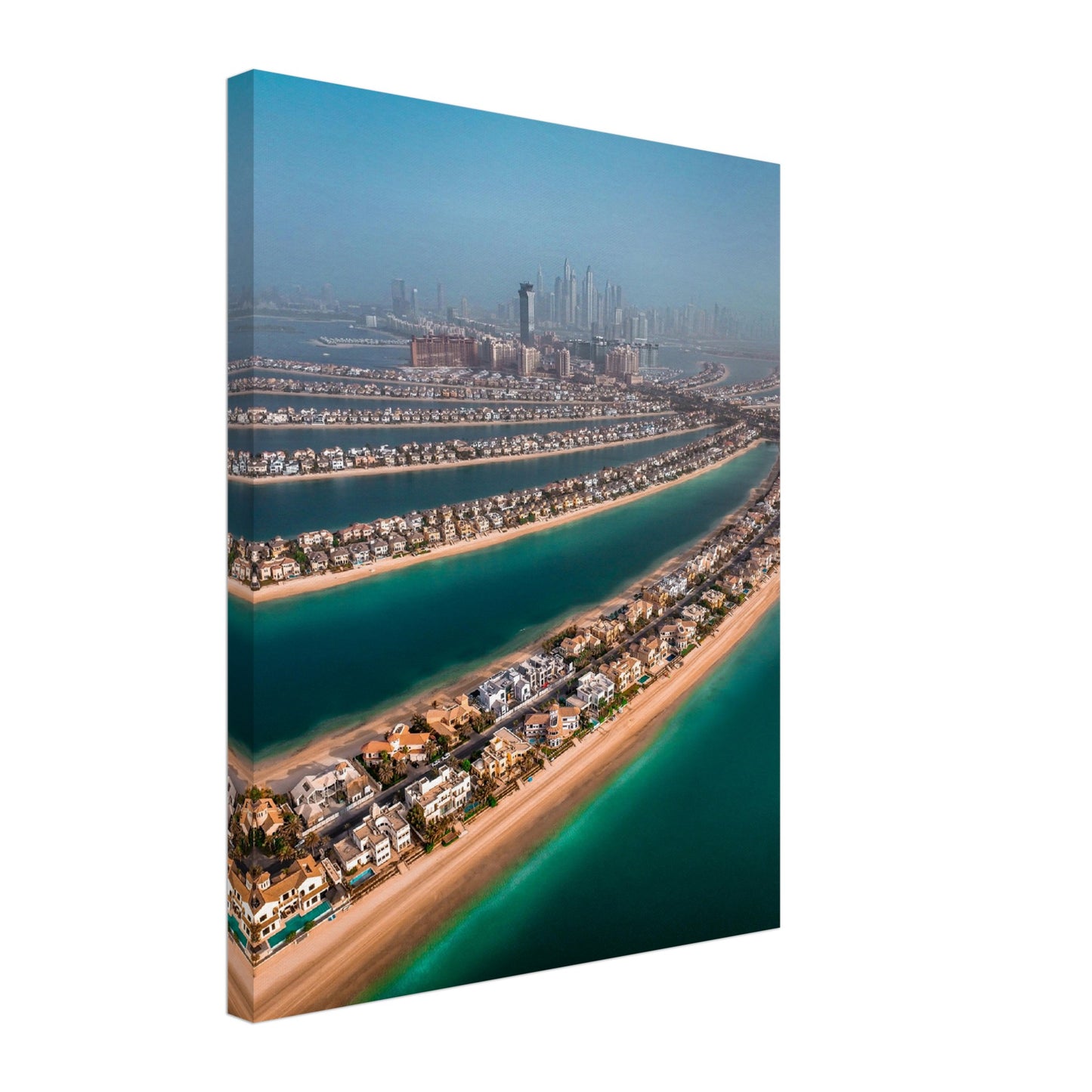 Dubai Palm Canvas