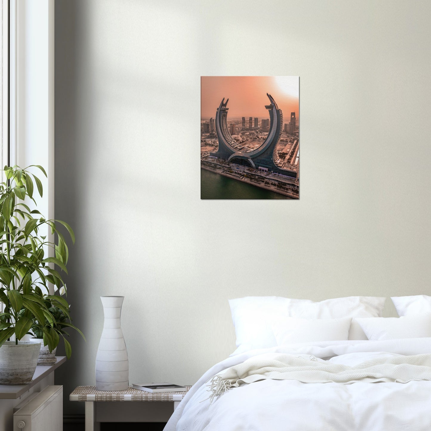 Qatar Katara Towers Canvas